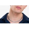 Collana Unisex Luca Barra CK2120 In Acciaio Maglia Snake
