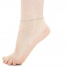 Cavigliera Donna Luca Barra CV164 In Acciaio Con Sfere