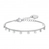 Bracciale Donna Luca Barra BK2614 In Acciaio Con Cerchi