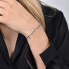 Bracciale Donna Luca Barra BK2614 In Acciaio Con Cerchi