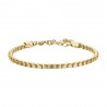 Bracciale Uomo Luca Barra BA1908 In Acciaio Dorato