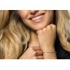 Bracciale Donna Luca Barra BK2926 In Acciaio Con Madonna Miracolosa E Zirconi