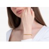 Bracciale Donna Luca Barra BK2800 In Acciaio Dorato Maglia 3 + 1