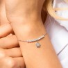 Bracciale Donna Luca Barra BK2916 In Acciaio Con Stella E Zirconi
