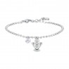 Bracciale Donna Luca Barra BK2825 In Acciaio Con Angelo E Zircone