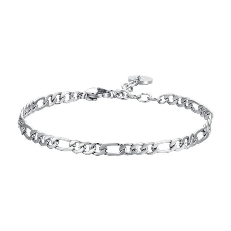 Bracciale Donna Luca Barra BK2798 In Acciaio A Catena Maglia 3 + 1