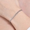Bracciale Donna Luca Barra BK2798 In Acciaio A Catena Maglia 3 + 1