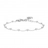 Bracciale Donna Luca Barra BK2778 In Acciaio Con Sfere 2,5 mm