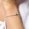 Bracciale Tennis Donna Luca Barra BK2932 Con Zircone Blu E Zirconi Bianchi
