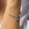 Bracciale Donna Luca Barra BK2925 In Acciaio Con Albero Della Vita E Zirconi