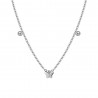 Collana Bimba Luca Barra JC147 In Acciaio Con Farfalla E Strass