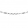 Bracciale Tennis Bambina Luca Barra JB248 In Acciaio Con Zirconi 2 mm