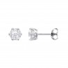 Orecchini Unisex Lotus Silver LP3716-4/1 Punto Luce In Argento Con Zircone