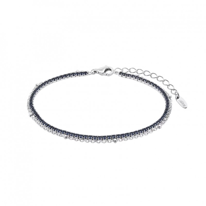 Bracciale Donna Lotus Silver LP3181-2/5 Tennis In Argento Con Zirconi Blu