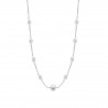 Collana Donna Lotus Silver LP3922-1/1 In Argento Con Perla E Zirconi