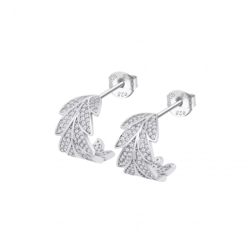 Orecchini Donna Lotus Silver LP3911-4/2 In Argento Con Zirconi