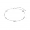 Bracciale Donna Lotus Silver LP3944-2/1 In Argento Con Quadrifogli E Zirconi