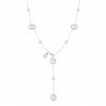 Collana Donna Lotus Silver LP3930-1/1 In Argento Con Perle Bianche