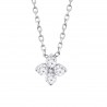 Collana Donna Lotus Silver LP3926-1/1 In Argento Con Zirconi Bianchi