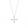 Collana Donna Lotus Silver LP3933-1/1 In Argento Con Zirconi Bianchi