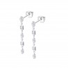 Orecchini Donna Lotus Silver LP3934-4/1 In Argento Pendenti Con Zirconi