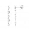 Orecchini Donna Lotus Silver LP3934-4/1 In Argento Pendenti Con Zirconi