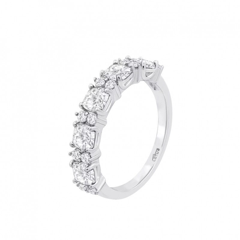 Anello Donna Lotus Silver LP3839-3/114 Veretta In Argento Con Zirconi