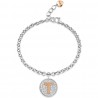 Bracciale donna con lettera T Opsobjects My Glitter OPSBR-686