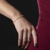 Bracciale Tennis Donna Lotus Silver LP3181-2/2 In Argento Dorato Con Zirconi