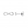 Orecchini Donna Lotus Silver LP1872-4/3 Infinito In Argento Con Zirconi