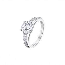 Anello Donna Lotus Silver LP3507-3/116 in Argento Tipo Solitario con Zirconi