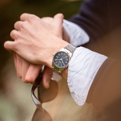 Orologio Uomo Casio Edifice EFK-110D-2AER Automatico Con Quadrante Blu