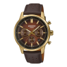 Orologio Uomo Casio Edifice EFR-575CL-5AEF Cronografo Con Cinturino Marrone