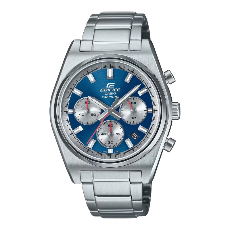 Orologio Uomo Casio Edifice EFB-730D-2AVUEF Cronografo Con Quadrante Blu