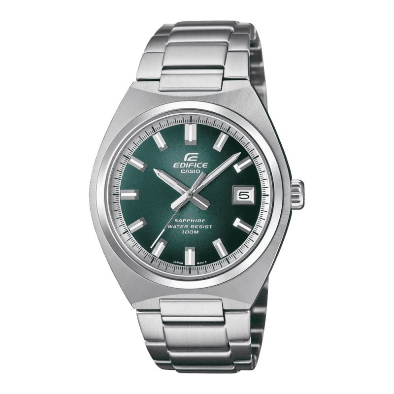 Orologio Uomo Casio Edifice EFB-109D-3AVEF Solo Tempo Con Quadrante Verde