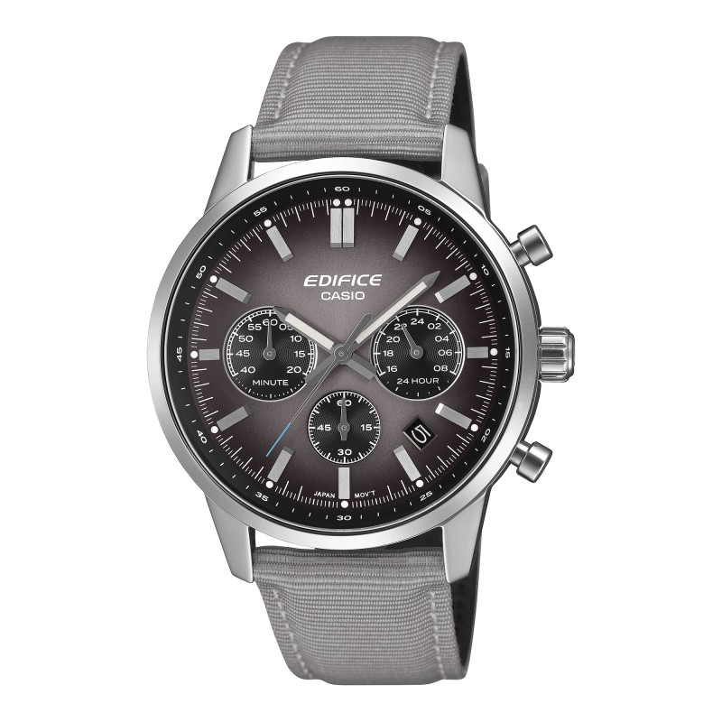 Orologio Uomo Casio Edifice EFR-575C-8AEF Cronografo Con Cinturino Grigio