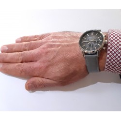 Orologio Uomo Casio Edifice EFR-575C-8AEF Cronografo Con Cinturino Grigio