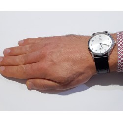 Orologio Uomo Classico Festina F16745/1 Solo Tempo Con Cinturino Pelle Nera