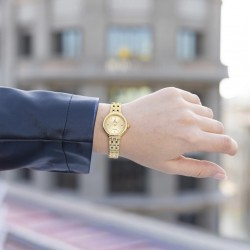 Orologio Donna Festina F20745/2 Con Cassa E Cinturino In Acciaio Dorato