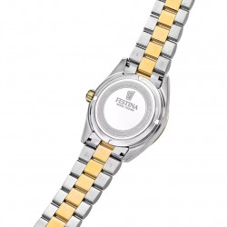 Orologio Uomo Festina Swiss Made F20085/B Con Cassa E Cinturino Acciaio Bicolore