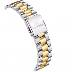 Orologio Uomo Festina Swiss Made F20085/B Con Cassa E Cinturino Acciaio Bicolore