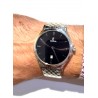 Orologio Uomo Festina F16744/4 Solo Tempo Con Quadrante Nero E Cinturino Acciaio