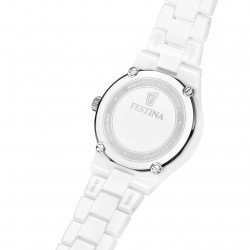 Orologio Donna Festina Ceramic F20751/1 Con Cassa E Cinturino In Ceramica Bianca