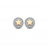 Orecchini in acciaio con stella Opsobjects Glitter OPSOR-600