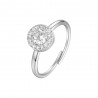 Anello Donna Luca Barra ANK648 In Acciaio Con Elemento Con Zirconi