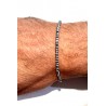 Bracciale Uomo Luca Barra BA1940 In Acciaio Con Sfere Sfaccettate