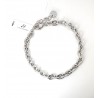 Bracciale Uomo Luca Barra BA1967 In Acciaio A Catena