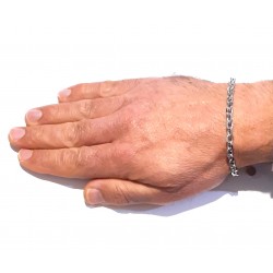 Bracciale Uomo Luca Barra BA1967 In Acciaio A Catena