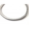Bracciale Uomo Luca Barra BA1965 In Acciaio Maglia Snake Rettangolare