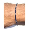 Bracciale Tennis Uomo Luca Barra BA1956 In Acciaio Con Zirconi Blu 3 mm
